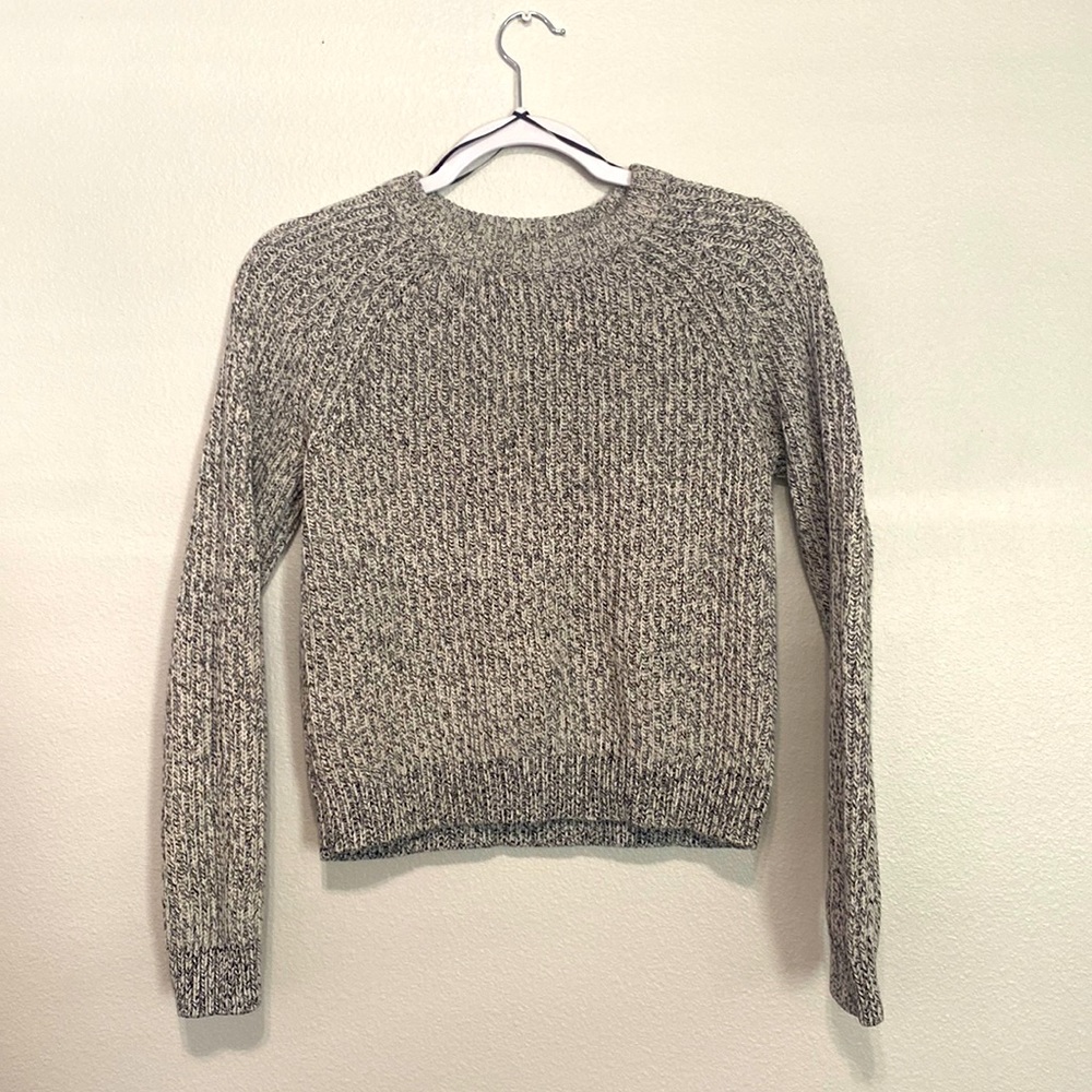 Grey H & M youth or small adult sweater